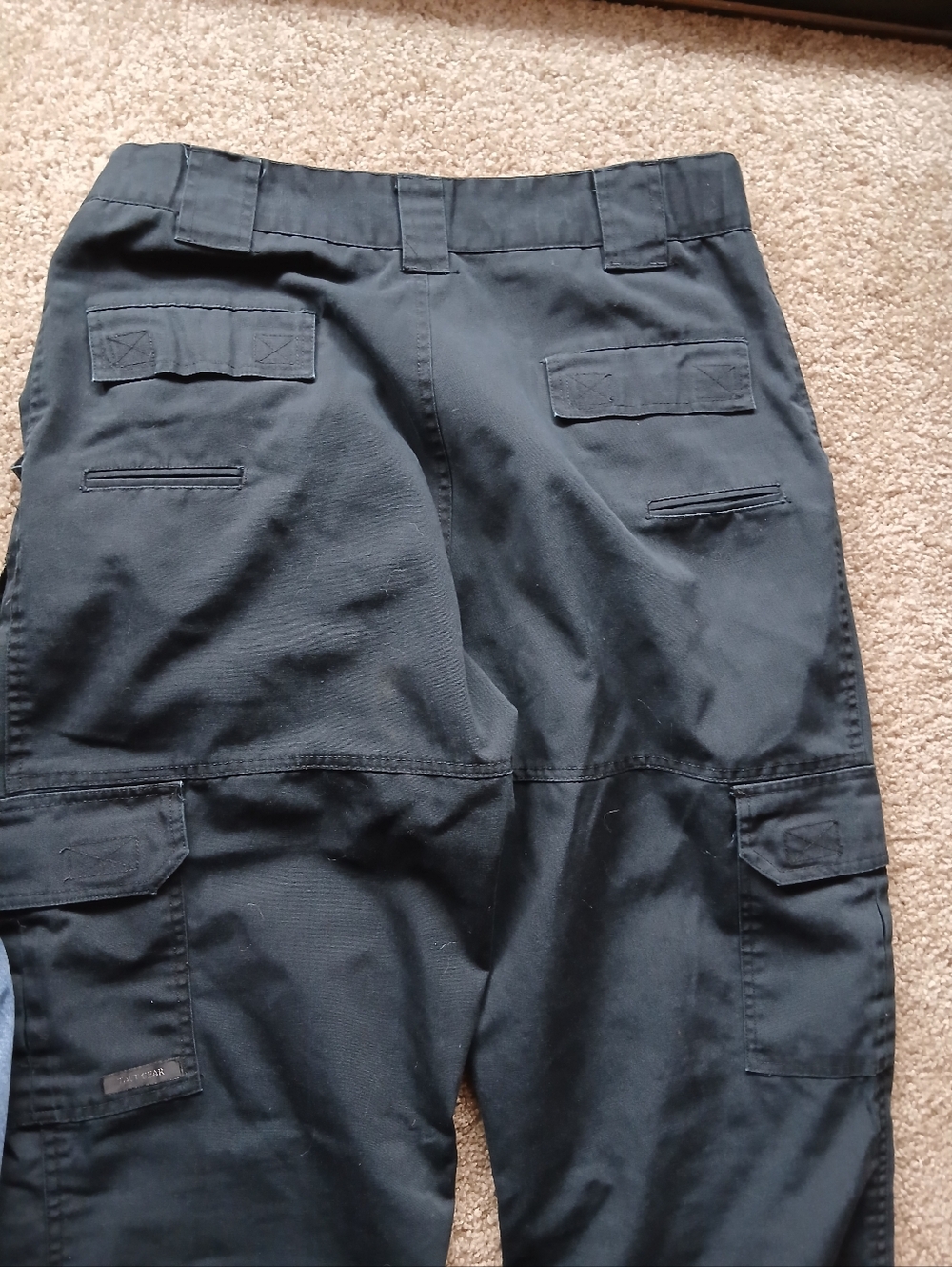 NWOT Tact Gear Men's Black Tactical Cargo Pants - Picture 8 of 13